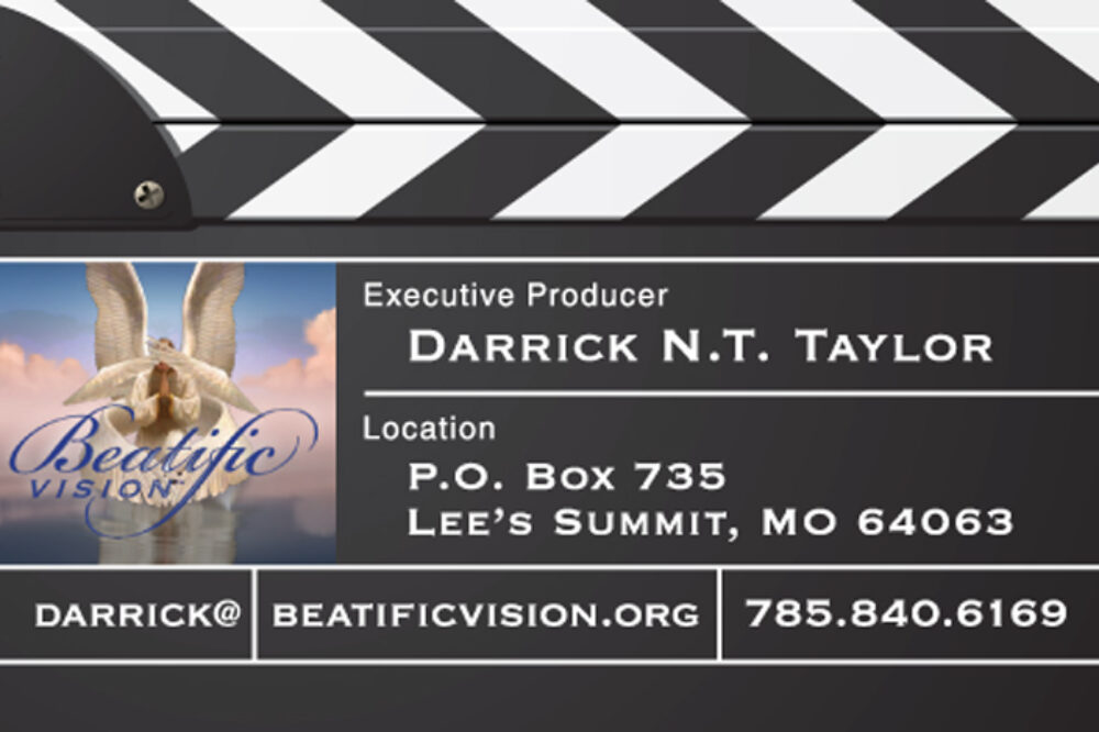 Film Production Company Business Card