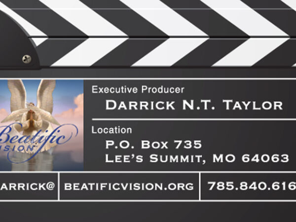 Film Production Company Business Card